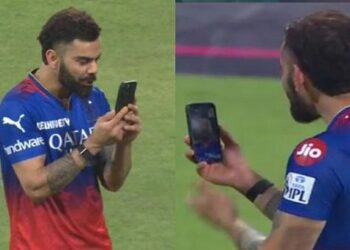 Watch: Virat Kohli video calls Anushka Sharma, Vamika and Akaay after victory vs PBKS in IPL 2024