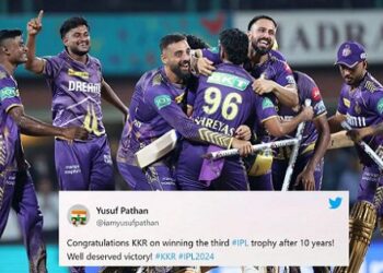 Twitter reactions: Clinical KKR thrash SRH in a one-sided contest to win the IPL 2024 Final