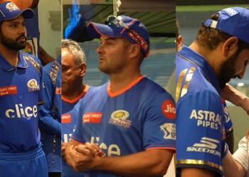 IPL 2024 [WATCH]: Rohit Sharma gets a medal for his stellar knock during MI vs LSG match