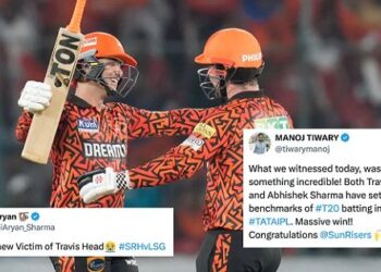 Twitter erupts as Travis Head and Abhishek Sharma punish LSG to register record win for SRH | IPL 2024