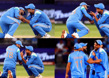 Watch: Stunning scenes! Axar Patel makes Virat Kohli touch his feet with this act