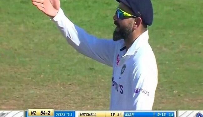 WATCH VIDEO- IND vs NZ: Virat Kohli Hilarious Stump Mic Comment on Umpiring Goes VIRAL