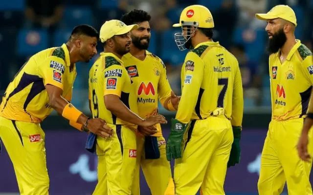 Chennai Super Kings’ players celebrating. (Photo Source: IPL/BCCI)