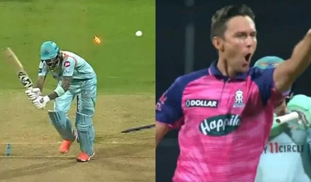 RR vs LSG: Trent Boult’s sizzling inswinger castles KL Rahul for golden duck- Watch Video