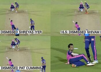RR vs KKR: Watch Video – Yuzvendra Chahal Takes An Outstanding Hat-trick Against KKR