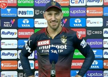 RCB vs CSK: We Are Moving In The Right Direction – Faf du Plessis